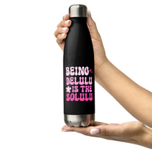 Load image into Gallery viewer, Delulu Stainless Steel Water Bottle - MyTherapistSays