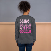 Load image into Gallery viewer, Delulu Unisex Sweatshirt