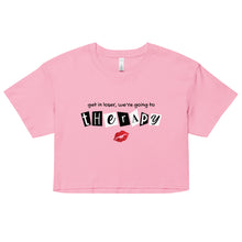Load image into Gallery viewer, Therapy Crop Top