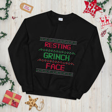 Load image into Gallery viewer, Resting Grinch Face - MyTherapistSays